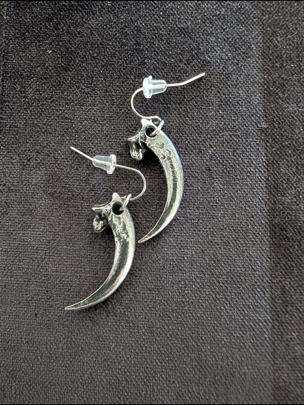 Martha Rotten Raven Claw Earrings